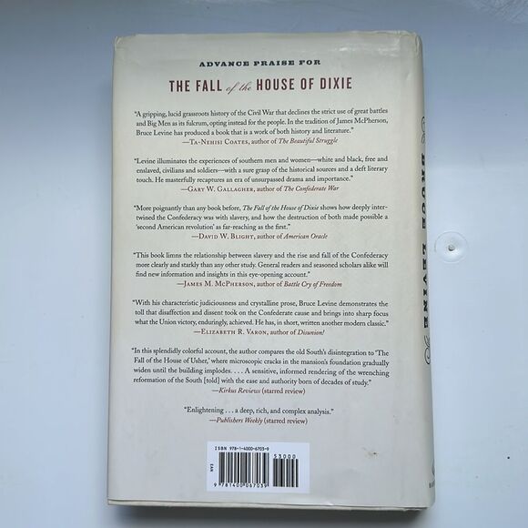 The Fall of the House of Dixie Book by Bruce Levine - Picture 2 of 7